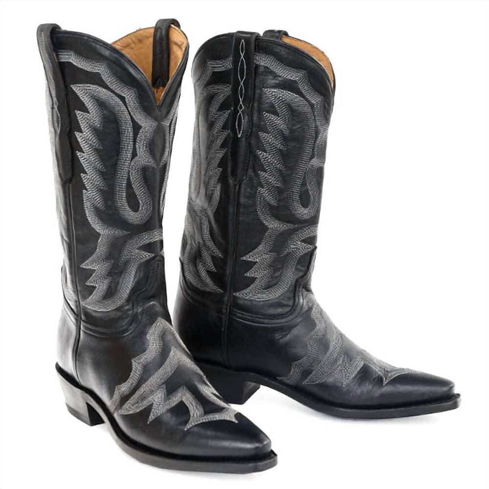 NEW LUCCHESE women's sage boots in black